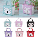 Lovely Cat Face Handbag 1/6 PU Leather Bag for Blythe for Female Figures for Monster High Dolls Fashion Accessories