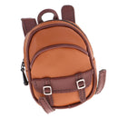 1/6 BJD Dolls' PU Leather Bag School Bag Shoulder Bag Mini Backpack for Blythe Doll Accessories