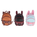 1/6 BJD Dolls' PU Leather Bag School Bag Shoulder Bag Mini Backpack for Blythe Doll Accessories