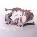 1/3 BJD High Heels Shoes Ankle Strape Shoes for SD Dollfie Lolita Shoes With 5 Round Shape Buckles Brown