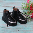 Uncle Size 70cm BJD Doll Shoes for SSDF DOD Dollfie Black Punk Martin Boots Clothing Accessories