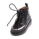 Uncle Size 70cm BJD Doll Shoes for SSDF DOD Dollfie Black Punk Martin Boots Clothing Accessories
