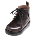 Handmade 70cm BJD SD17 Uncle Shoes Punk Style Boots for DOD SD Hound DZ70 DOI Ball Jointed Doll Brown