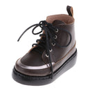 Handmade 70cm BJD SD17 Uncle Shoes Punk Style Boots for DOD SD Hound DZ70 DOI Ball Jointed Doll Brown