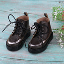 Handmade 70cm BJD SD17 Uncle Shoes Punk Style Boots for DOD SD Hound DZ70 DOI Ball Jointed Doll Brown