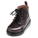 Handmade 70cm BJD SD17 Uncle Shoes Punk Style Boots for DOD SD Hound DZ70 DOI Ball Jointed Doll Brown