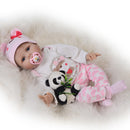 55m Soft Silicone Handcraft Newborn Baby Dolls Realistic Looking Reborn Doll Baby Toddler Kids Gift