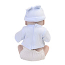 10inch Newborn Baby Doll in Clothes Real Looking Soft Touch Full Vinyl Body Reborn Boy Doll Christmas Gifts