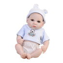 10inch Newborn Baby Doll in Clothes Real Looking Soft Touch Full Vinyl Body Reborn Boy Doll Christmas Gifts