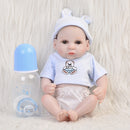 10inch Newborn Baby Doll in Clothes Real Looking Soft Touch Full Vinyl Body Reborn Boy Doll Christmas Gifts
