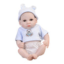 10inch Newborn Baby Doll in Clothes Real Looking Soft Touch Full Vinyl Body Reborn Boy Doll Christmas Gifts