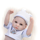 10inch Newborn Baby Doll in Clothes Real Looking Soft Touch Full Vinyl Body Reborn Boy Doll Christmas Gifts