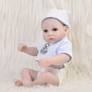 10inch Newborn Baby Doll in Clothes Real Looking Soft Touch Full Vinyl Body Reborn Boy Doll Christmas Gifts