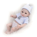 10inch Newborn Baby Doll in Clothes Real Looking Soft Touch Full Vinyl Body Reborn Boy Doll Christmas Gifts