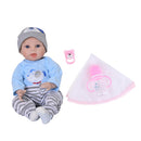 55m Soft Silicone Handcraft Newborn Baby Dolls Realistic Looking Reborn Doll Baby Toddler Kids Gift