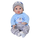 55m Soft Silicone Handcraft Newborn Baby Dolls Realistic Looking Reborn Doll Baby Toddler Kids Gift