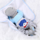 55m Soft Silicone Handcraft Newborn Baby Dolls Realistic Looking Reborn Doll Baby Toddler Kids Gift