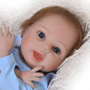 55m Soft Silicone Handcraft Newborn Baby Dolls Realistic Looking Reborn Doll Baby Toddler Kids Gift