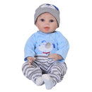 55m Soft Silicone Handcraft Newborn Baby Dolls Realistic Looking Reborn Doll Baby Toddler Kids Gift