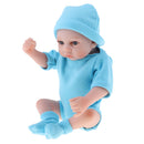 Real Life 10inch Native American Reborn Doll Soft Silicone Newborn Baby Doll Wearing Pajama Costume Sleeping Appease Toys