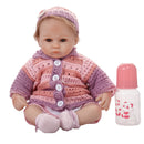 Lovely 17inch Realistic Reborn Doll Native American Newborn Infant Baby Doll Mold With Outfits and Pacifier Nursing Accessories