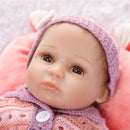 Lovely 17inch Realistic Reborn Doll Native American Newborn Infant Baby Doll Mold With Outfits and Pacifier Nursing Accessories