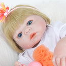 Reborn Baby Girl Dolls 22inch Cute Realistic Soft Silicone Dolls Newborn Baby Dolls with Clothes