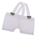 Lovely Shoulder Suspender Trousers Pants For 8inch Fashion Doll And Stuffed Filled Doll Dress-up Accessory White