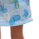 New Dolls Clothing Outfit Butterfly Dress Casual Dresses for 18inch American Girl Doll Blue