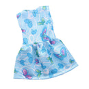 New Dolls Clothing Outfit Butterfly Dress Casual Dresses for 18inch American Girl Doll Blue
