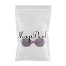 Fashion Handmade 18inch Doll Glasses Sunglasses Eyewear, For American Girl Dolls Clothing Accessory Purple Frames