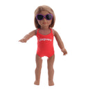 Fashion Handmade 18inch Doll Glasses Sunglasses Eyewear, For American Girl Dolls Clothing Accessory Purple Frames