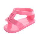 18inch Princess Sandals Shoes for American Girl Doll Clothes DIY Making Decor Pink