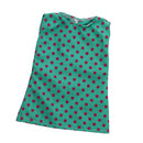 Fashion Frock Skirt Dolls Clothing Polka Dot Dress for 18inch American Girl Dolll Green