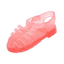 Fashion Close Toe Sandal Shoes for American Girl 18inch Doll Dress Up Accessories Gift Orange