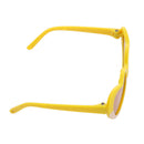 Fashion Handmade 18inch Doll Heart Shaped Sunglasses Eyewear, For American Girl Dolls Clothing Accessory Yellow Frames