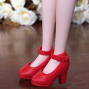 1/6 BJD Smart Dolls Shoes Red High Heels for Momoko Licca for LUTS DOD SD DD Party Outfit