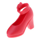 1/6 BJD Smart Dolls Shoes Red High Heels for Momoko Licca for LUTS DOD SD DD Party Outfit