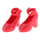 1/6 BJD Smart Dolls Shoes Red High Heels for Momoko Licca for LUTS DOD SD DD Party Outfit
