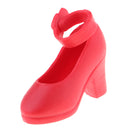 1/6 BJD Smart Dolls Shoes Red High Heels for Momoko Licca for LUTS DOD SD DD Party Outfit