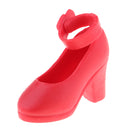 1/6 BJD Smart Dolls Shoes Red High Heels for Momoko Licca for LUTS DOD SD DD Party Outfit
