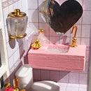 Romantic 1/24 Dollhouse Miniature DIY House Kits Cabin Creative Room Perfect DIY Gift for Friends Lovers and Families