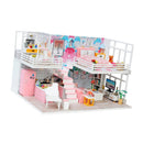 Romantic 1/24 Dollhouse Miniature DIY House Kits Cabin Creative Room Perfect DIY Gift for Friends Lovers and Families