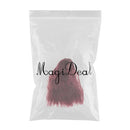 Hair Wig Centre Parting Hair Accessories for BJD MSD DOD Dollfie Doll Not for Human Burgundy