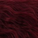 Hair Wig Centre Parting Hair Accessories for BJD MSD DOD Dollfie Doll Not for Human Burgundy