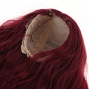 Hair Wig Centre Parting Hair Accessories for BJD MSD DOD Dollfie Doll Not for Human Burgundy