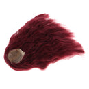 Hair Wig Centre Parting Hair Accessories for BJD MSD DOD Dollfie Doll Not for Human Burgundy