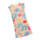 Fashion Doll Casual Outfits Floral Straight Skirt for 29cm Girl Dolls Changing Decor