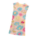 Fashion Doll Casual Outfits Floral Straight Skirt for 29cm Girl Dolls Changing Decor