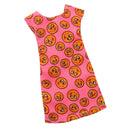 Handmade 12inch Fashion Girl Doll Casual Outfits Cartoon Printed Dress Clothes for Monster High School Girl Doll Clothing